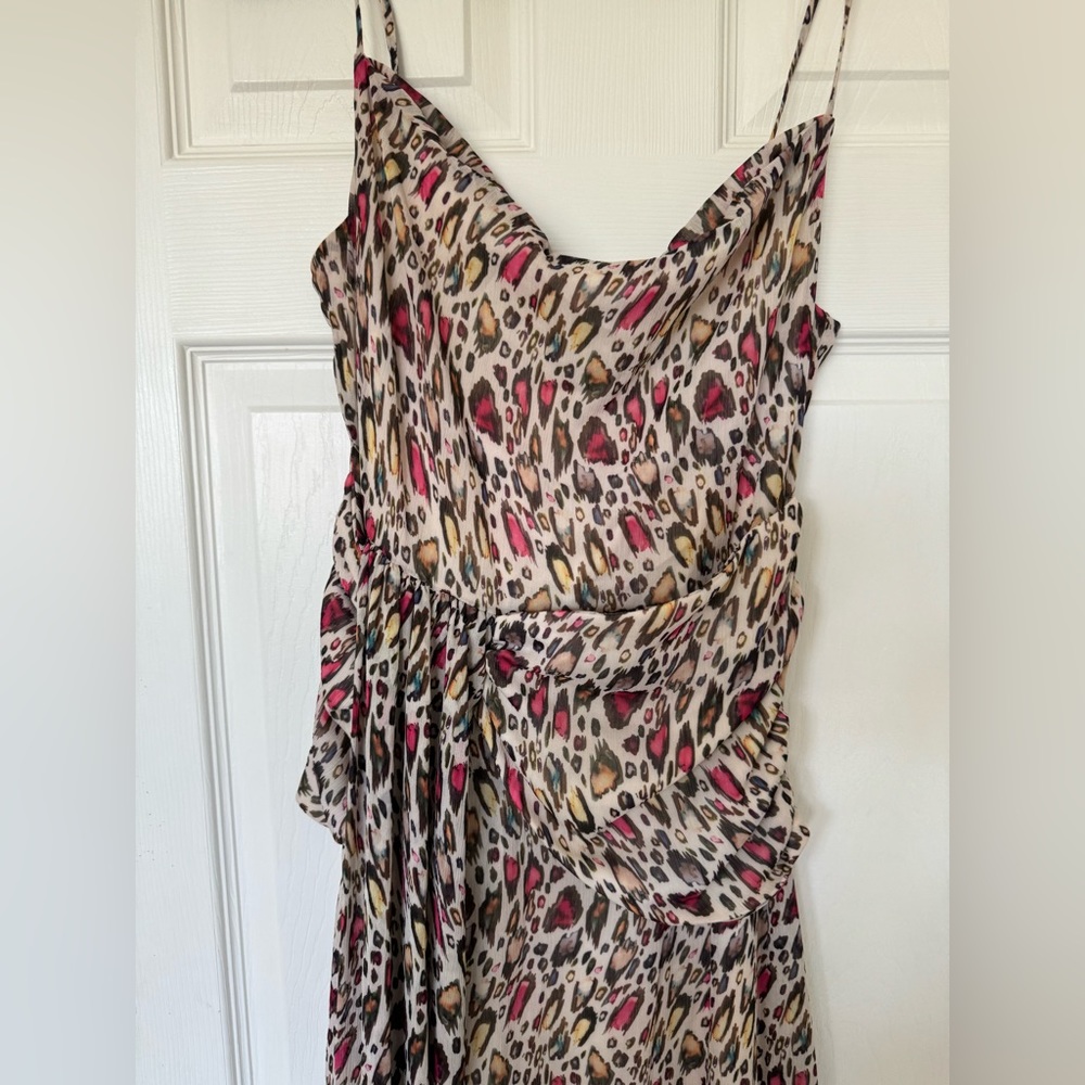 Majorelle maxi dress